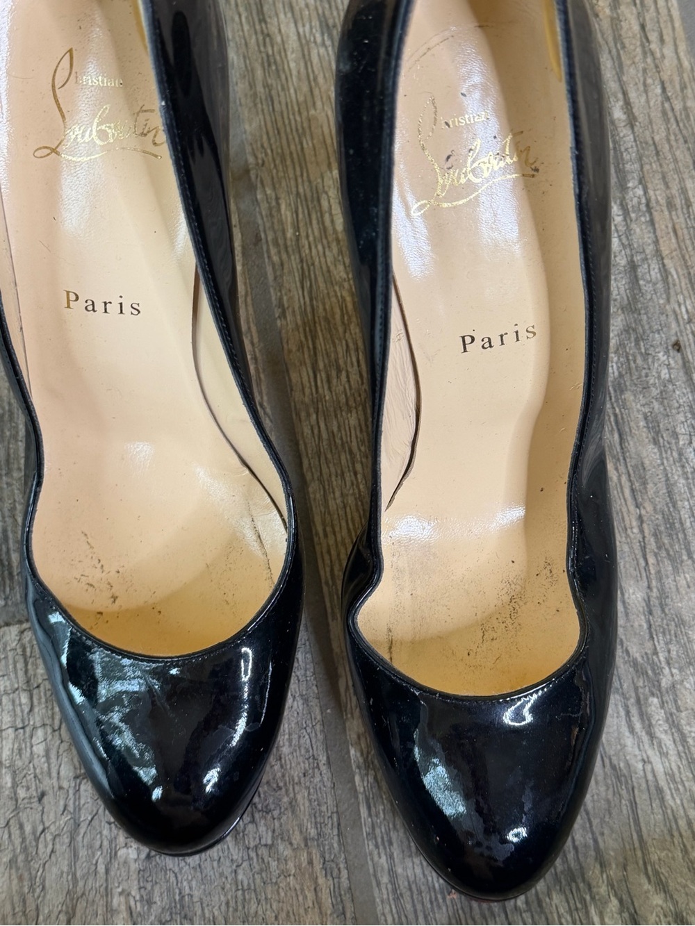 christian louboutin black heels size 39 - Picture 7 of 9